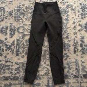 Grey Mesh Lulu leggings